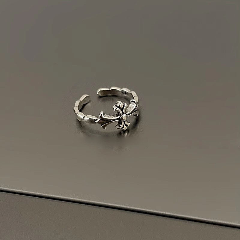 Vintage Gothic Cross Ring