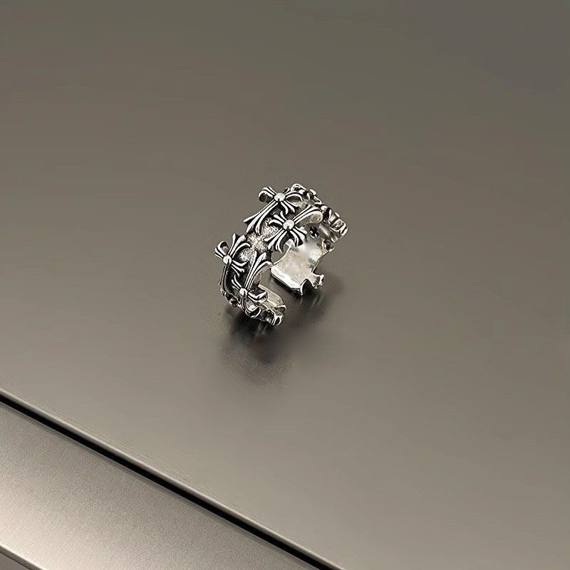 Vintage Gothic Cross Ring